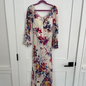 Luxxel high low floral dress